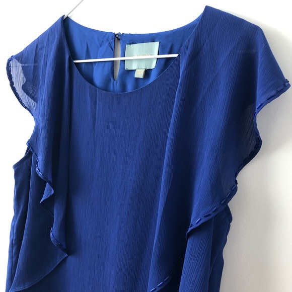 Royal Blue Dress Without Straps Size Small - Picture 3 of 10